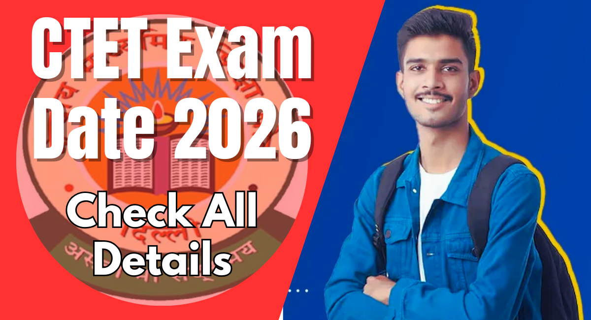 CTET Exam Date 2026