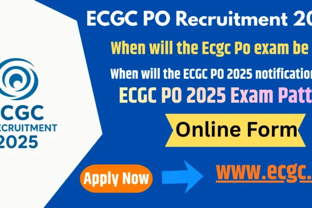 ECGC PO Recruitment 2025