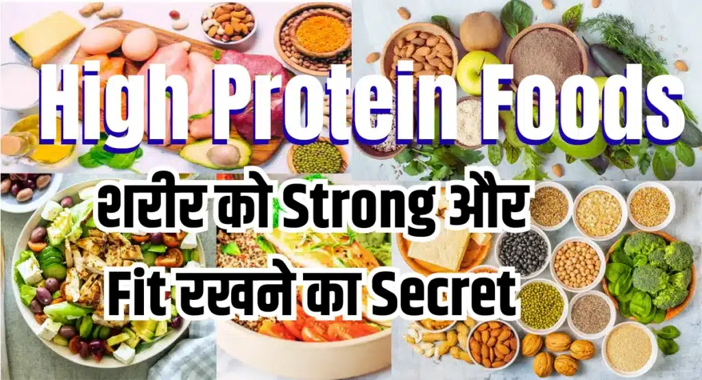High Protein Foods