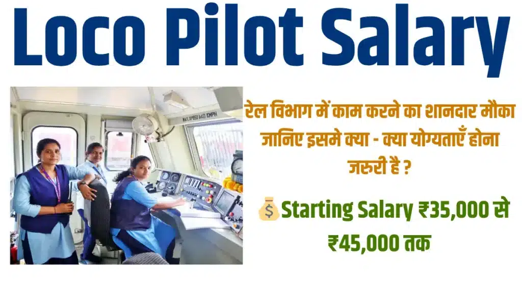 Loco Pilot Salary
