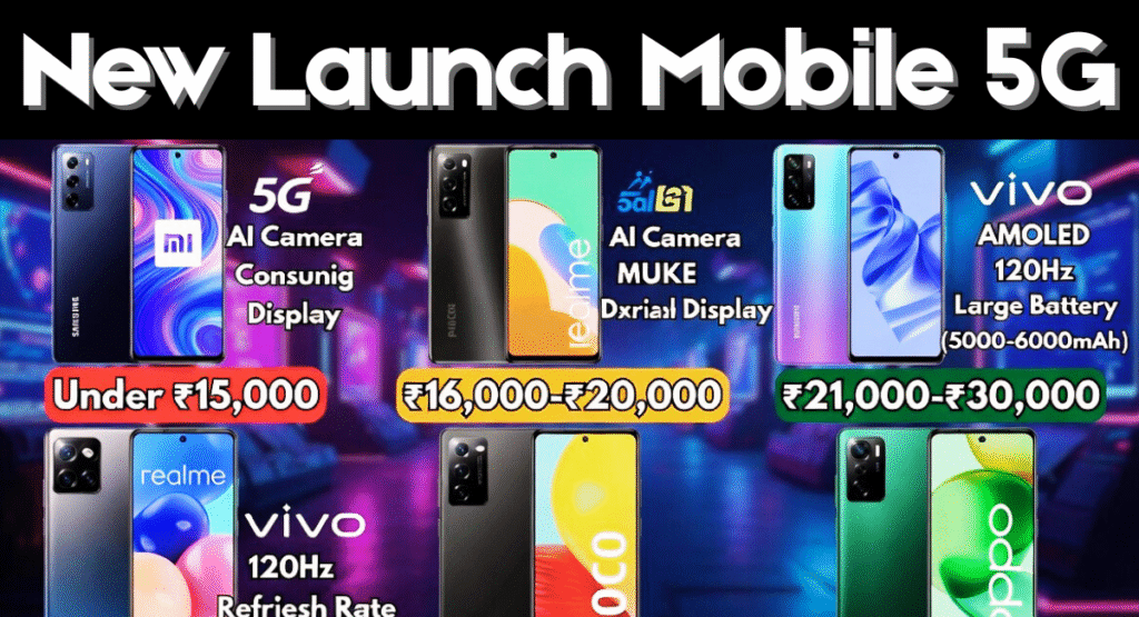 New Launch Mobile 5G