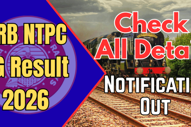 RRB NTPC UG Result 2026