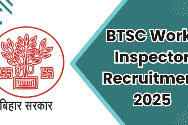 BTSC Work Inspector Recruitment 2025