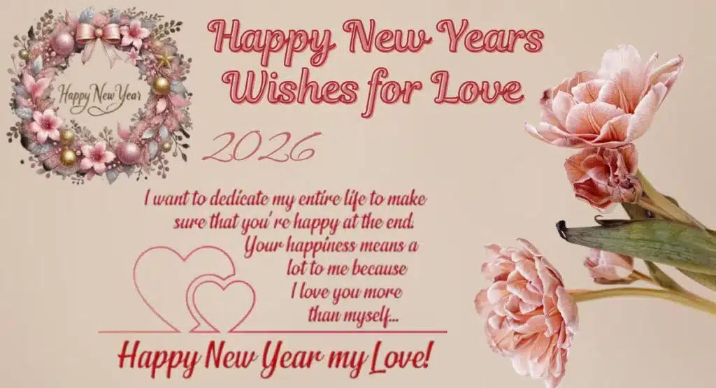Happy New Years Wishes for Love