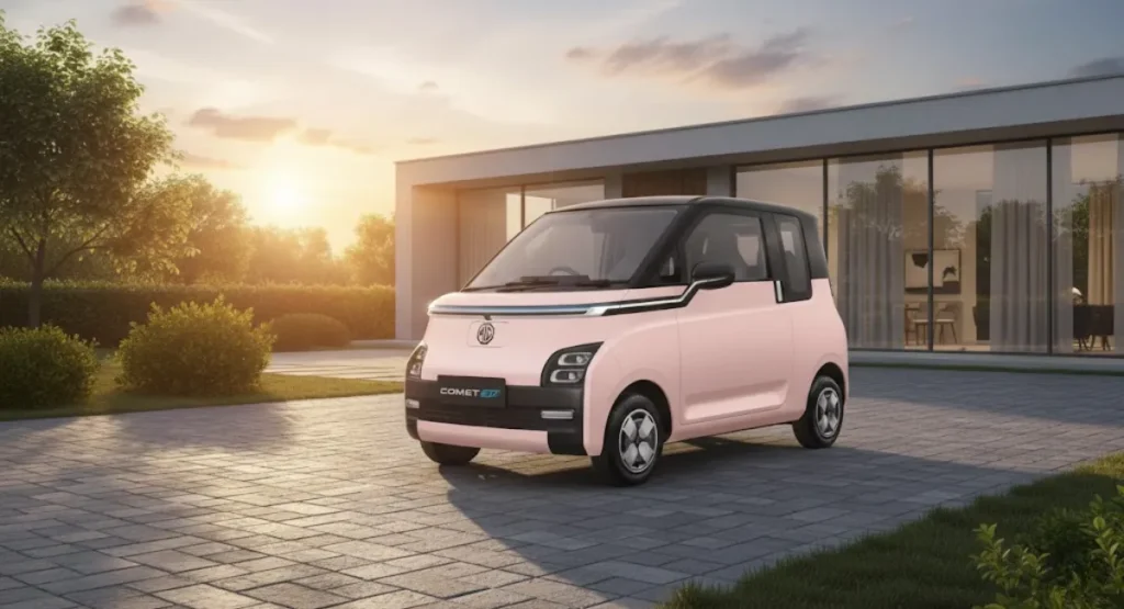 MG Comet EV Price in India 2025 फीचर्स, रेंज, ऑन रोड कीमत और पूरी जानकारी 2 MG Comet EV Variants