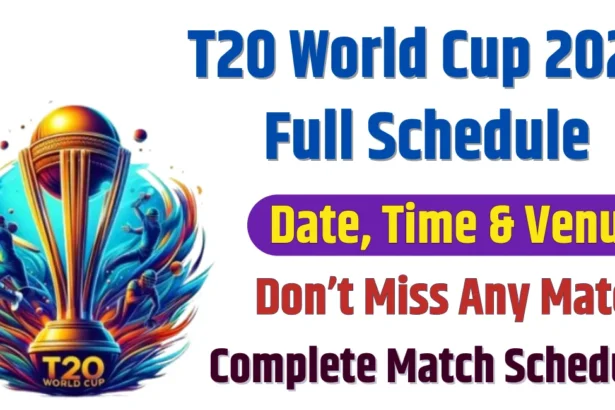 T20 World Cup 2026 Schedule