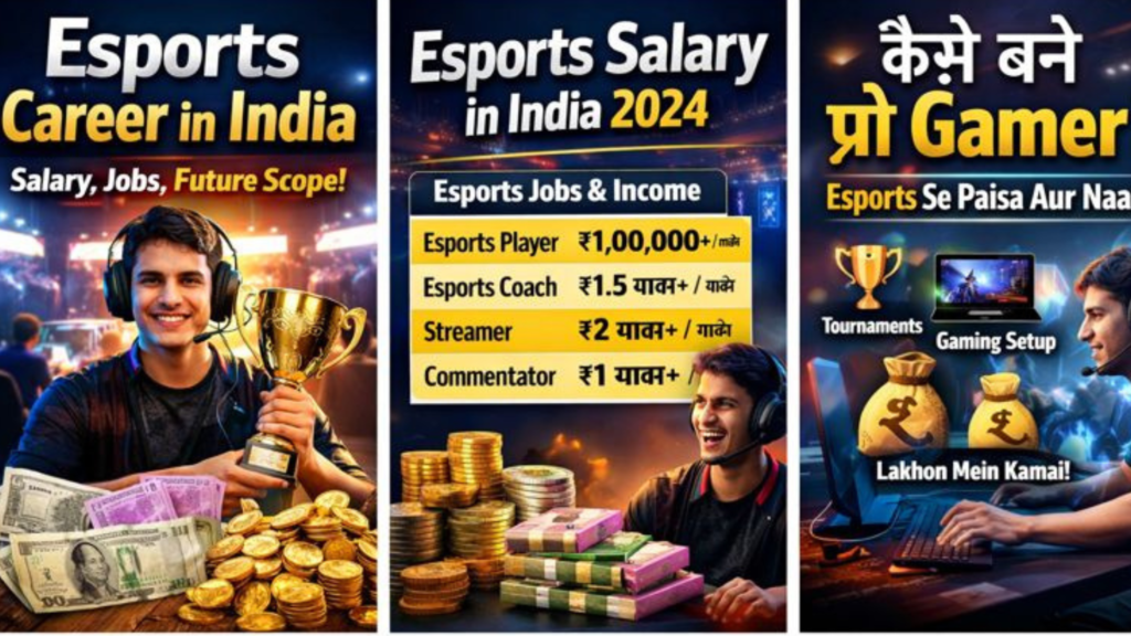 Esports Career in India