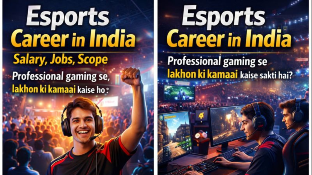 Esports Career in India