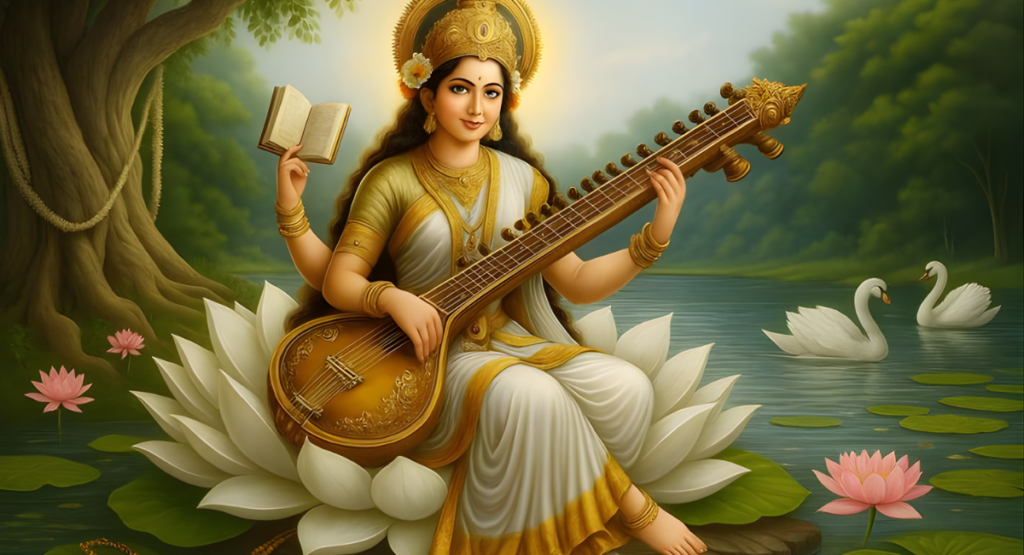 Happy Saraswati Puja 2026 2