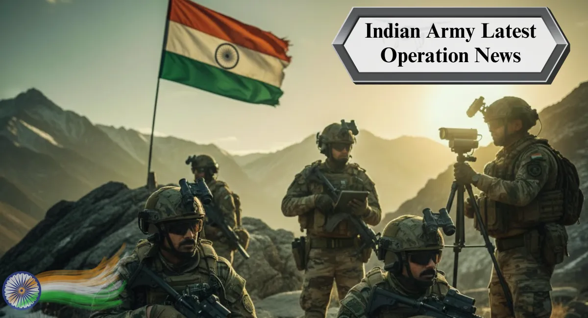 Indian Army Latest Operation News 2026 देश की सुरक्षा में जुटी भारतीय सेना की ताज़ा कार्रवाई 1 Indian Army Latest Operation News