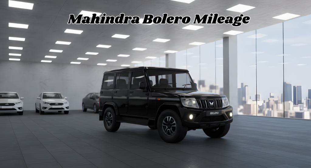 Mahindra Bolero Mileage