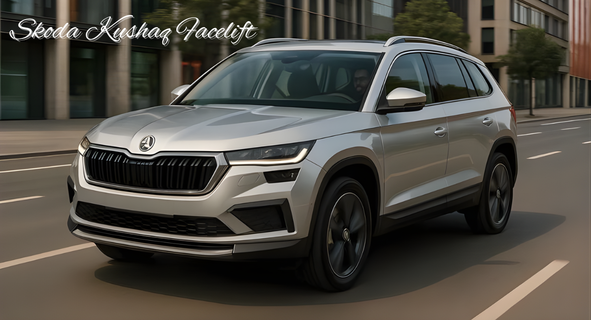 Skoda Kushaq Facelift नए लुक और दमदार Features के साथ Indian Market में धमाकेदार वापसी 1 Skoda Kushaq Facelift