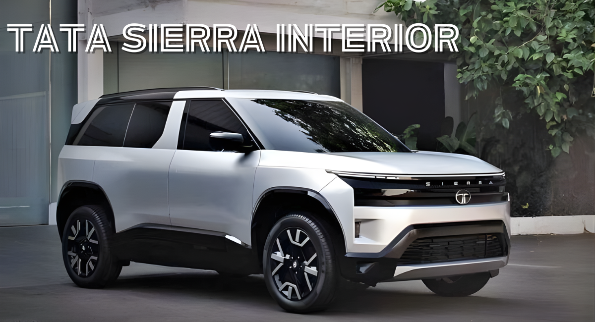 Tata Sierra Interior आराम, Luxury और Future Design का शानदार मेल 1 Tata Sierra Interior