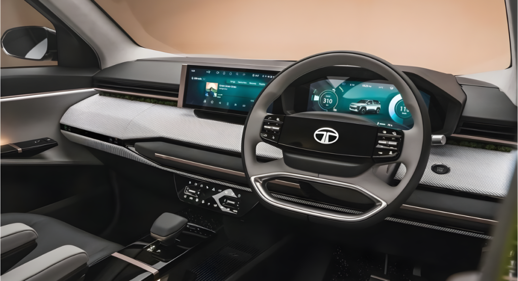 Tata Sierra Interior आराम, Luxury और Future Design का शानदार मेल 2 Tata Sierra Interior