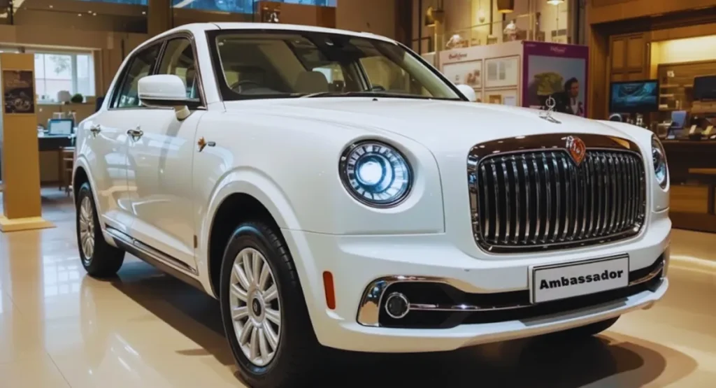 New Model Ambassador Car Price in India 2025 कीमत, फीचर्स, लॉन्च डेट और पूरी जानकारी 2 Ambassador Car