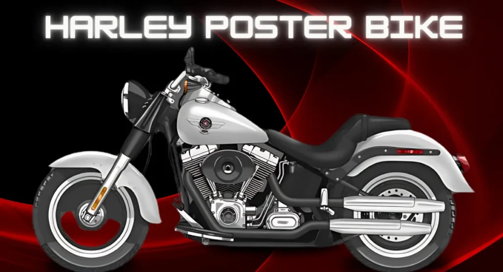 Harley Poster Bike
