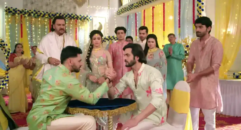 Pati Brahmachari 20 March 2026 Episode No.262 सूरज-ईशा के प्यार की अग्निपरीक्षा, आकाश का चैलेंज और बड़ा खुलासा 2 पंजा लड़ाई का चैलेंज और इमोशनल मोड़