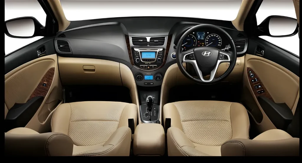 Hyundai Verna Interior