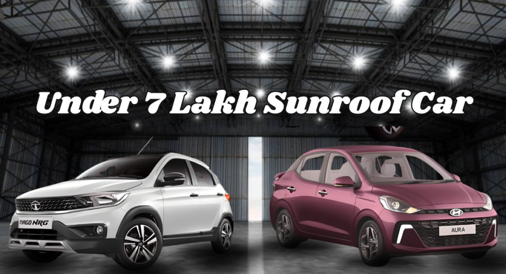 Under 7 Lakh Sunroof Car