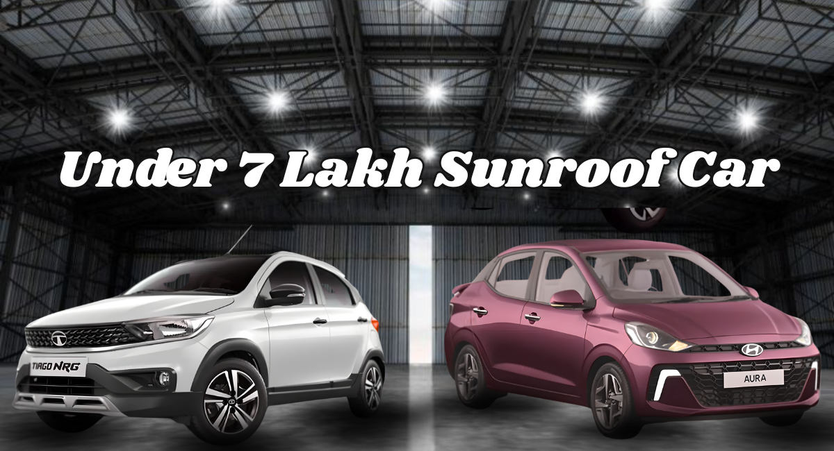 Under 7 Lakh Sunroof Car
