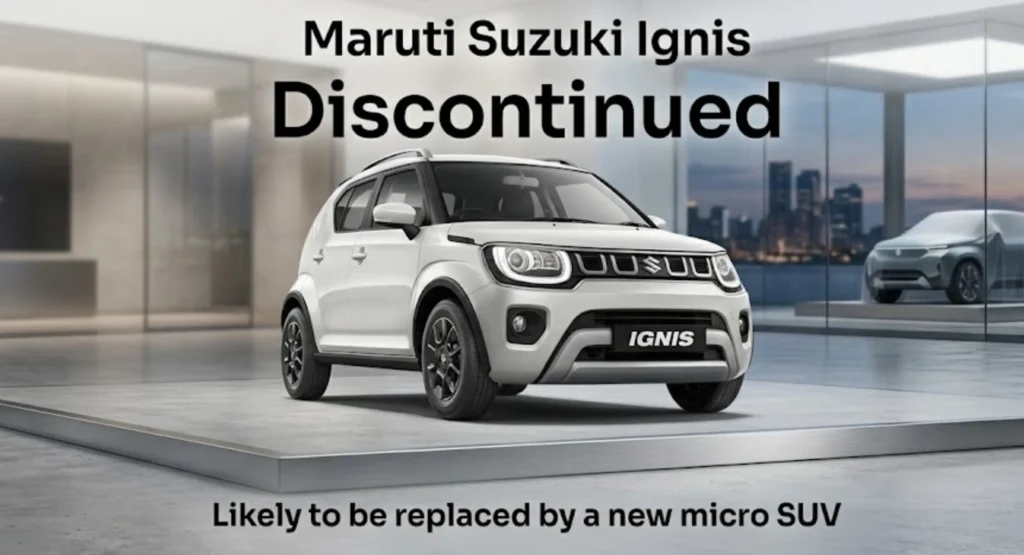 Maruti Ignis Discontinued in India